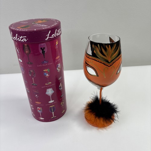 Lolita wine glass - lolita, "masquerade