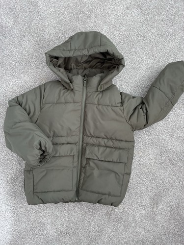 Boys khaki puffer coat - boys,