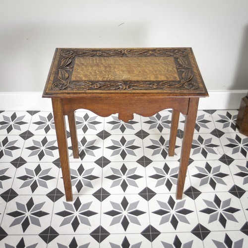 Victorian antique oak - victorian, side