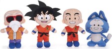 NEW OFFICIAL 10" DRAGONBALL Z SOFT PLUSH TOYS DRAGON BALL GOKU MASTER ROSHI PUAR