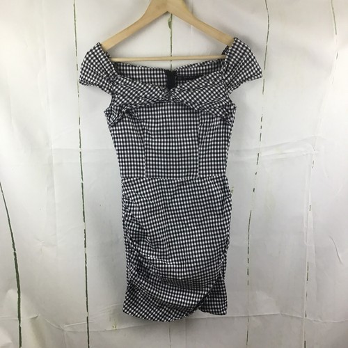 Zara basic black white check - basic,