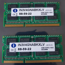 Integral 8GB 2X4GB DDR3 2RX8 1600MHz PC3L-12800S 204pin SODIM Laptop Memory RAM 