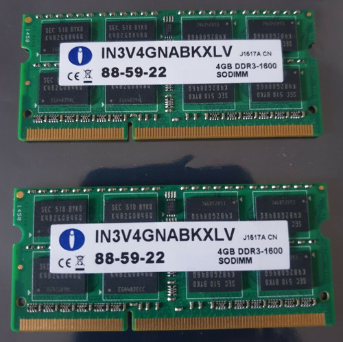 Integral 8gb 2x4gb ddr3 - 2x4gb,