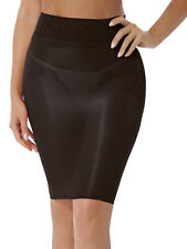 Women's Mesh Tight Micro Mini Skirt See Through Half Slips Bodycon Pencil Skirt