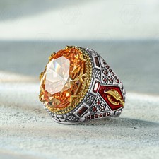 925 Sterling Silver Orange