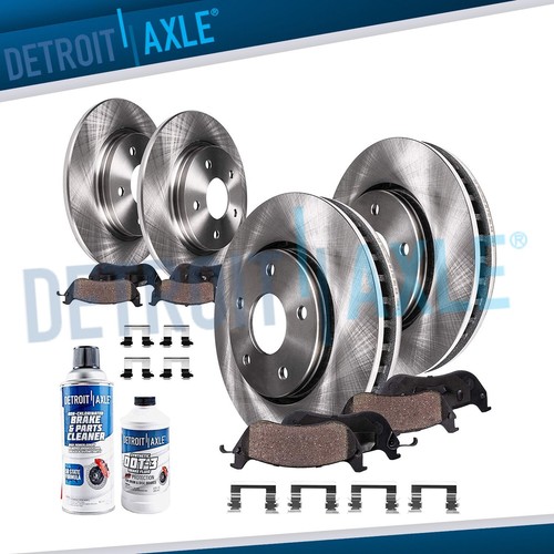 Front rear rotors ceramic - rear,