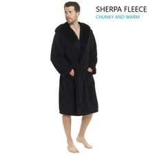 Mens Fluffy Chunky Sherpa