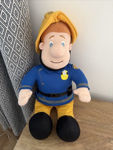 Fireman sam plush soft - 16”,