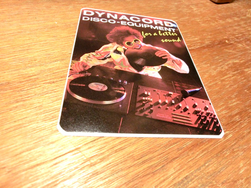 Decal sticker dynacord - decal, +