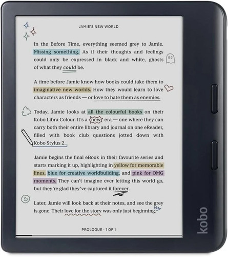 Kobo libra colour ereader - libra,
