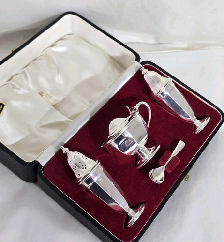 Antique sterling silver four - antique,