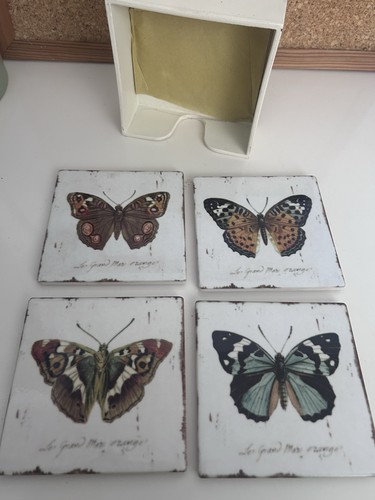 Butterfly coasters different - butterfly,