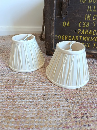 Pair vintage fabric clip - vintage, on