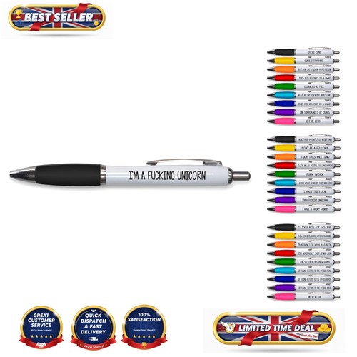 Funny black ballpoint pen - funny,