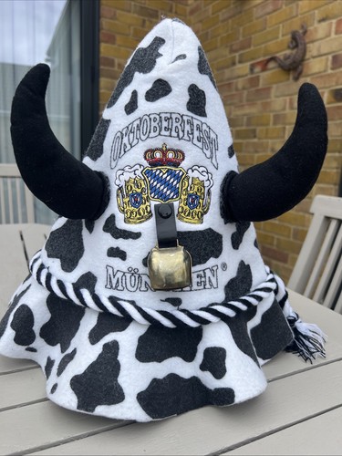 Oktoberfest cow horn hat - cow,
