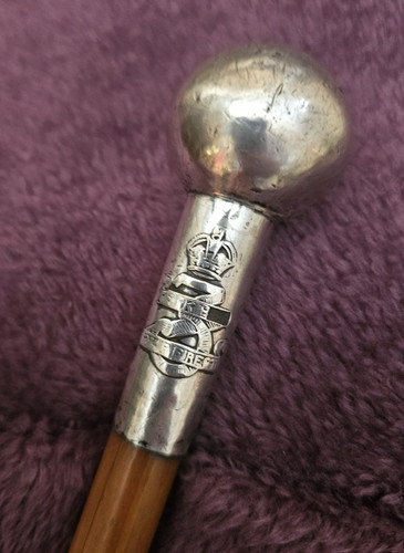 Antique military swagger stick - antique,