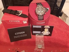 Citizen  eco drive RAF red