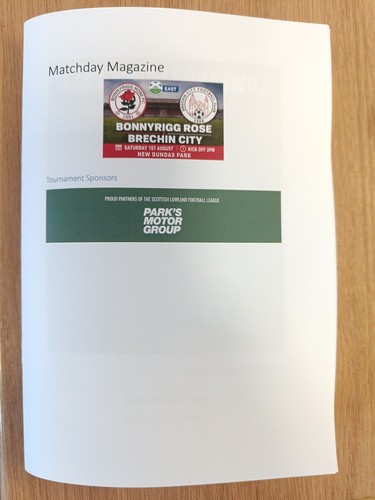 Bonnyrigg rose brechin city - rose,