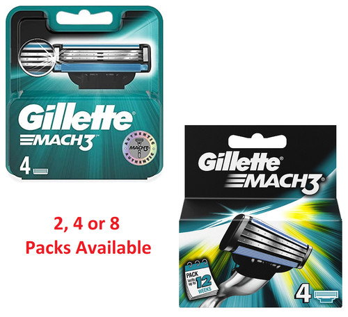 Gillette mach3 razor blades - mach3, 4
