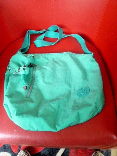 Ladies kipling green shoulder - green,