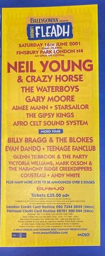 Neil young crazy horse gig - &,