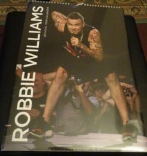 OFFICIAL ROBBIE WILLIAMS 2019 CALENDAR SEALED 
