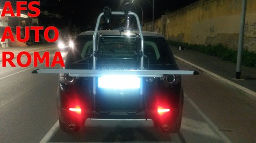 Rear track bike rack - track, for