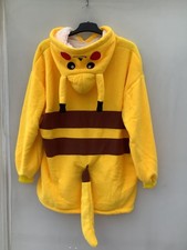 PIKACHU WOMENS FLEECE HOODIE -