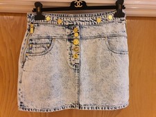 SCHIAPARELLI Mini Skirt Denim