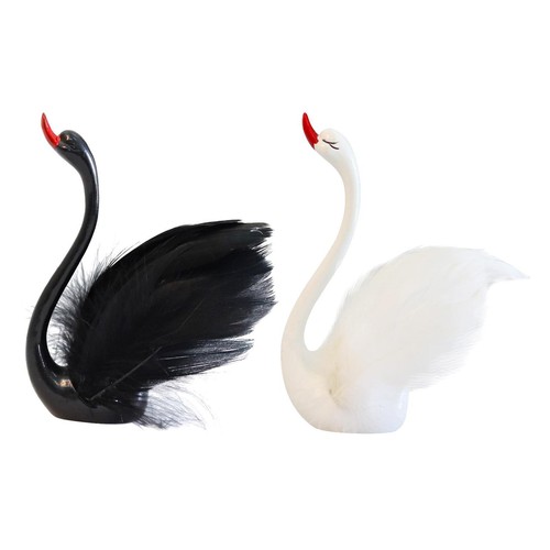 Swan figurine statue figure - swan,