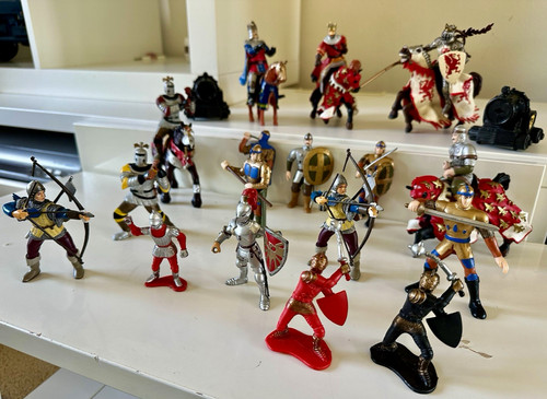 Medieval knights horses - medieval,