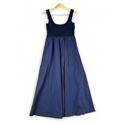 All row navy knit bodice - navy,