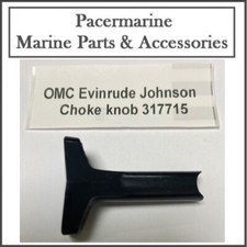 OMC Evinrude Johnson Choke Knob 317715 Genuine