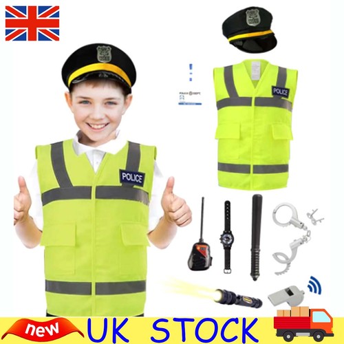 Kids police officer - police, play
