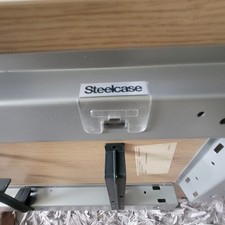 Adjustable Steelcase Kalidro 4-leg work table