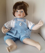 Danbury Mint - All Tied Up - Porcelain Doll by Susan Wakeen