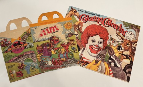 Vintage 1981 mcdonald going - 1981, mcdonald's