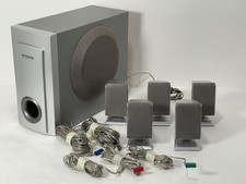 Samsung PSWA120E Surround Sound Speaker System with Subwoofer & cables 5.1 