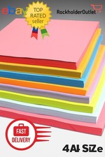 A4 Coloured Card Arts & Craft