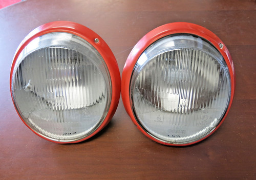 Porsche 965 headlights pair - headlights,
