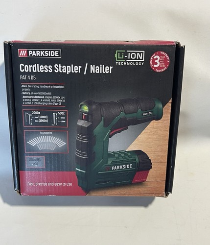 Parkside pat4d5 cordless - parkside,