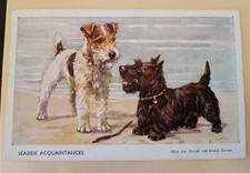 Mabel Gear Postcard, Wire
