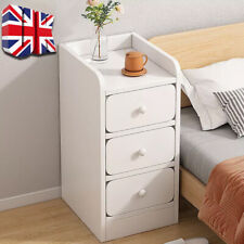 Slim 3 Drawer Wooden Bedroom