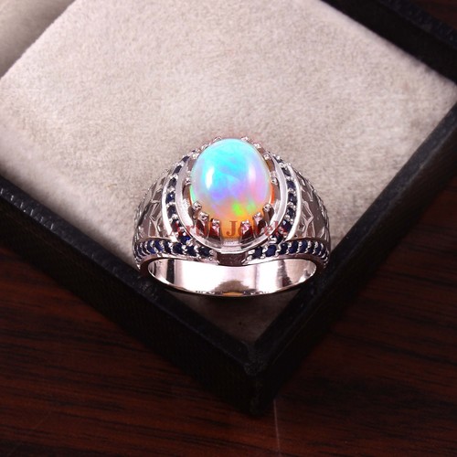 Natural fire opal - fire,