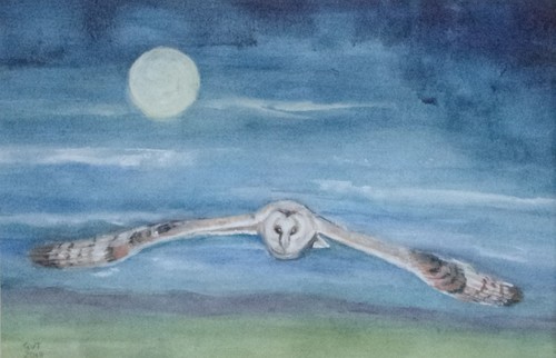Signed original mixed media