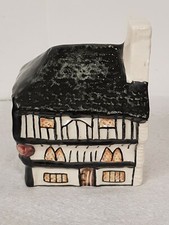 Heritage Houses by John Putnam "Cherub Inn" Hand Painted Ceramic Model 1978