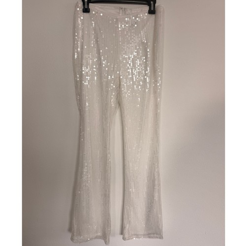 Forever white sequin flare - 21,