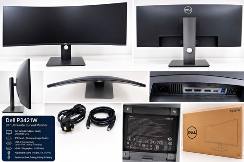 Dell p3421w 34in - p3421w, curved