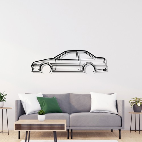 Toyota ae86 silhouette steel - silhouette,