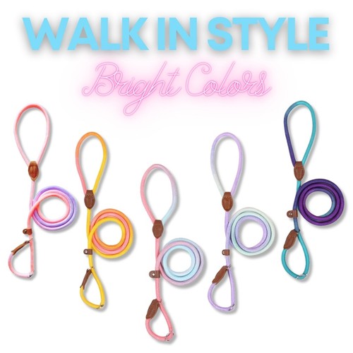 Slip lead dog leash ft - leash,,